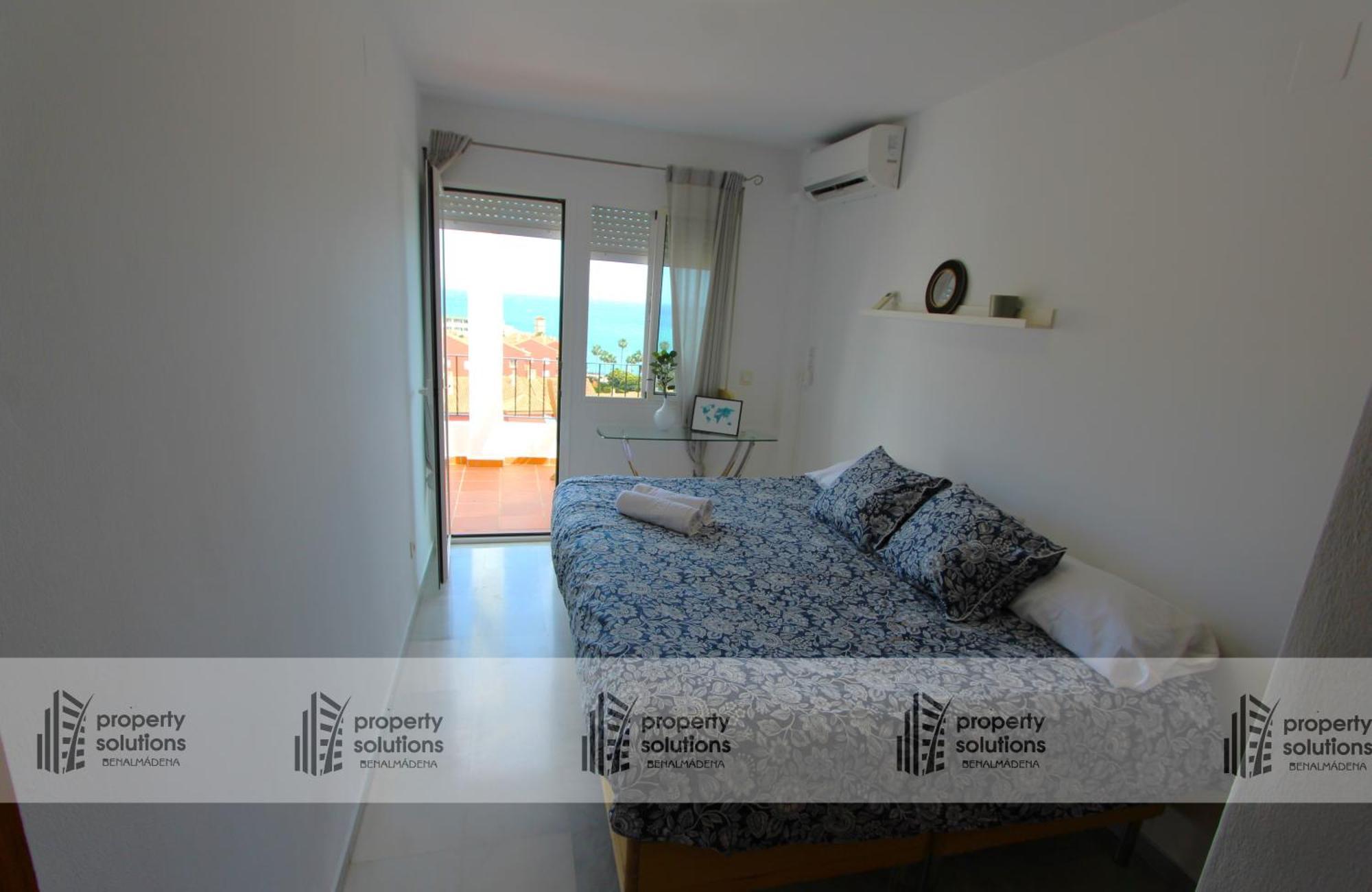 Lejlighed Lomas De Mena 20 - Atico Con Vistas Al Mar - Barbacoa Y Piscina- Parking Gratis -excelente Conexion Wifi Benalmádena